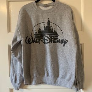 Walt Disney Castle Logo Crewneck